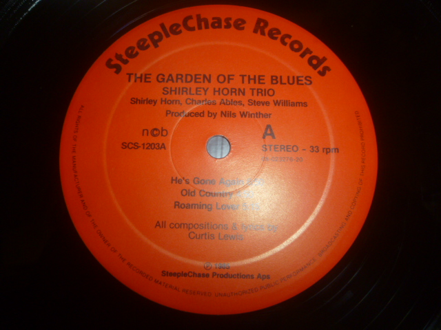画像: SHIRLEY HORN TRIO/THE GARDEN OF THE BLUES