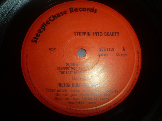 画像: HILTON RUIZ TRIO & QUINTET/STEPPIN' INTO BEAUTY