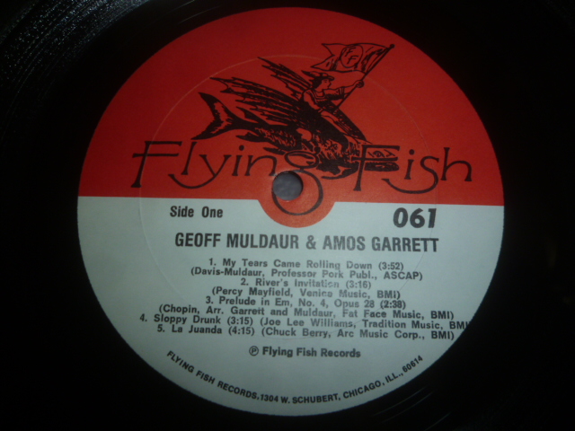 画像: GEOFF MULDAUR & AMOS GARRETT/SAME