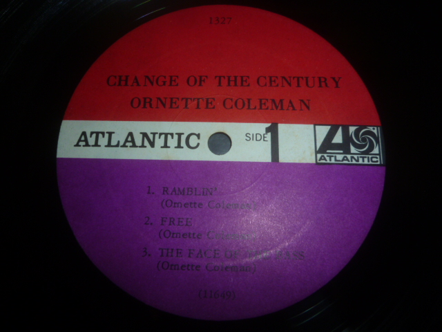 画像: ORNETTE COLEMAN/CHANGE OF THE CENTURY