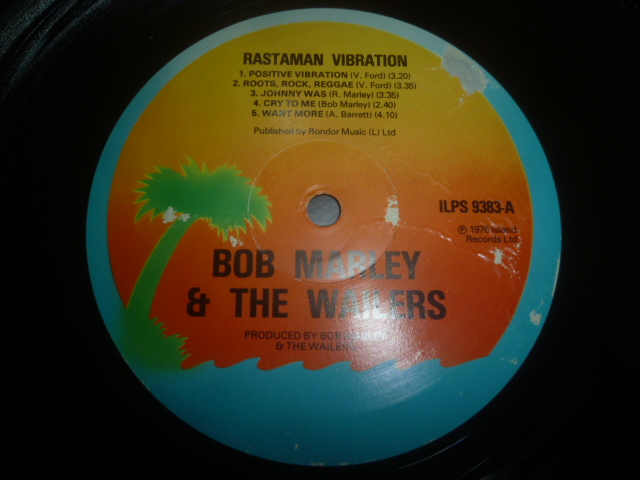 画像: BOB MARLEY & THE WAILERS/RASTAMAN VIBRATION