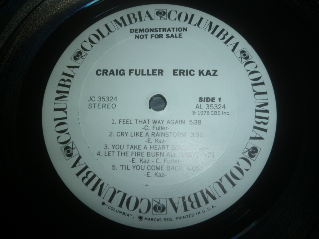 画像: CRAIG FULLER ERIC KAZ/SAME