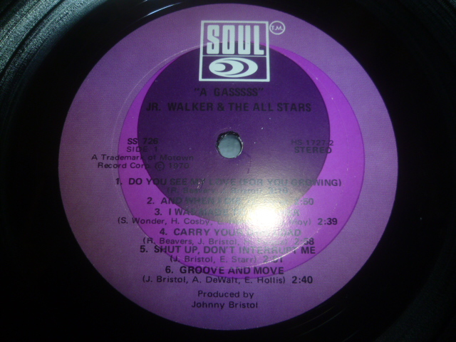 画像: JR. WALKER & THE ALL STARS/A GASSSSS