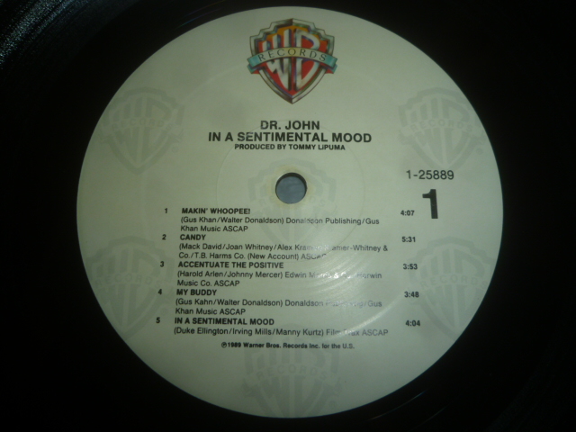 画像: DR. JOHN/IN A SENTIMENTAL MOOD