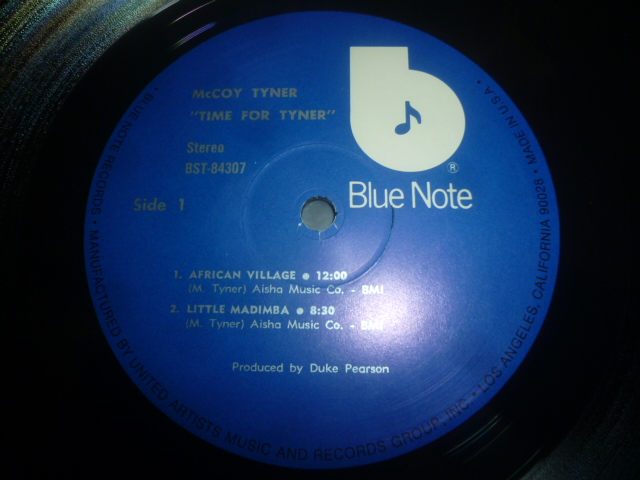 画像: McCOY TYNER/TIME FOR TYNER
