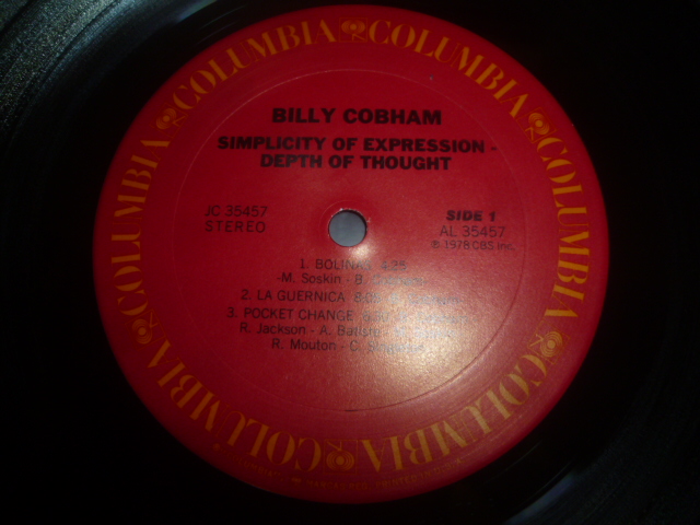 画像: BILLY COBHAM/SIMPLICITY OF EXPRESSION - DEPTH OF THOUGHT