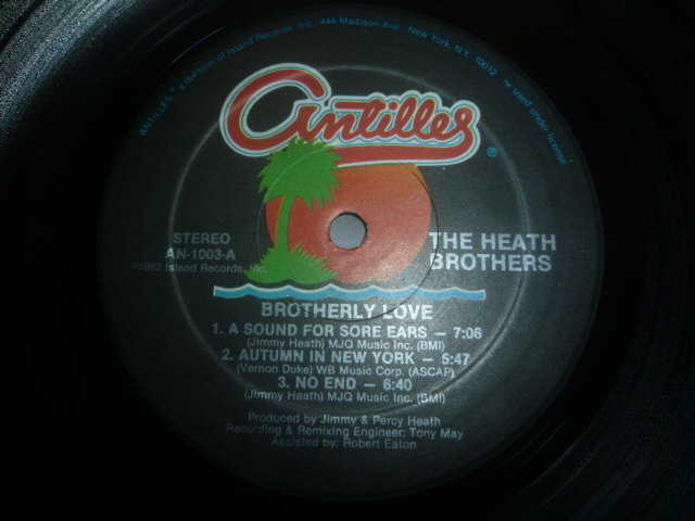 画像: HEATH BROTHERS/BROTHERLY LOVE