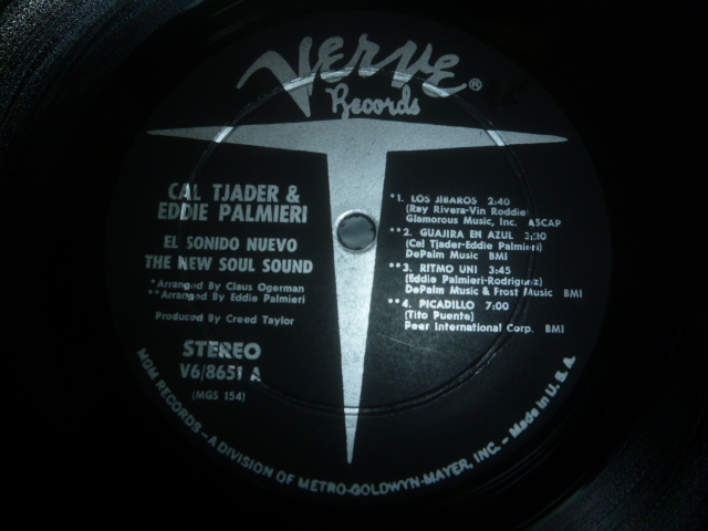 画像: CAL TJADER & EDDIE PALMIERI/EL SONIDO NUEVO (THE NEW SOUL SOUND)