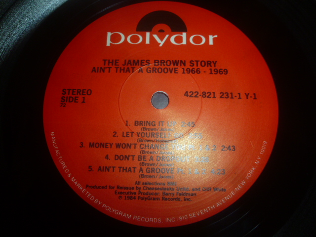 画像: JAMES BROWN/AIN'T THAT A GROOVE 1966-1969