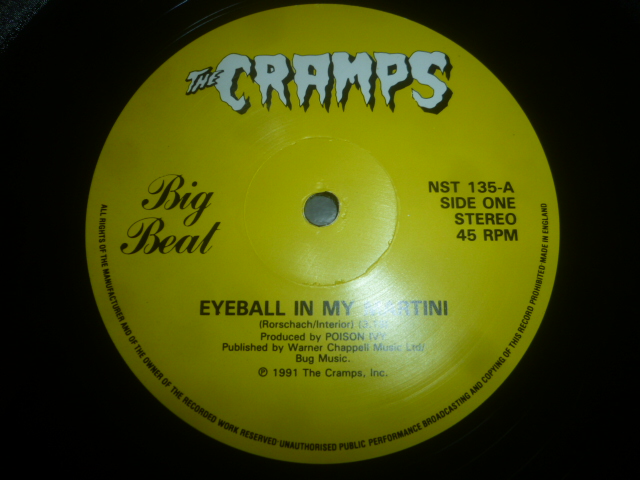 画像: CRAMPS/EYEBALL IN MY MARTINI (12")