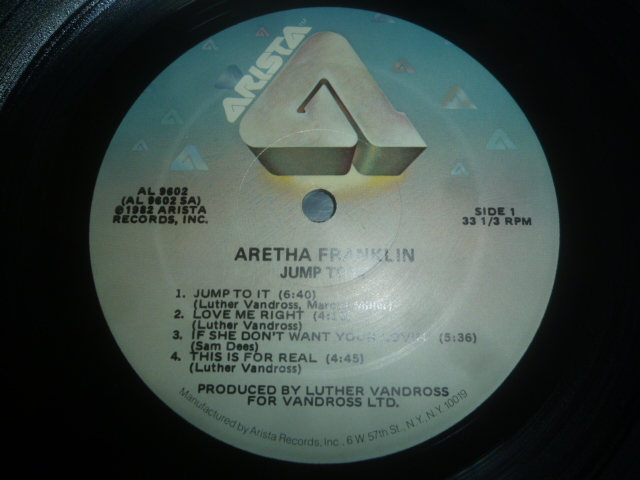 画像: ARETHA FRANKLIN/JUMP TO IT