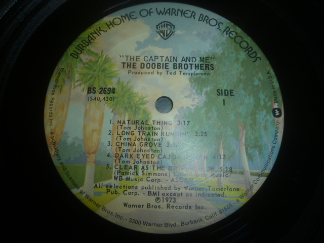画像: DOOBIE BROTHERS/THE CAPTAIN AND ME