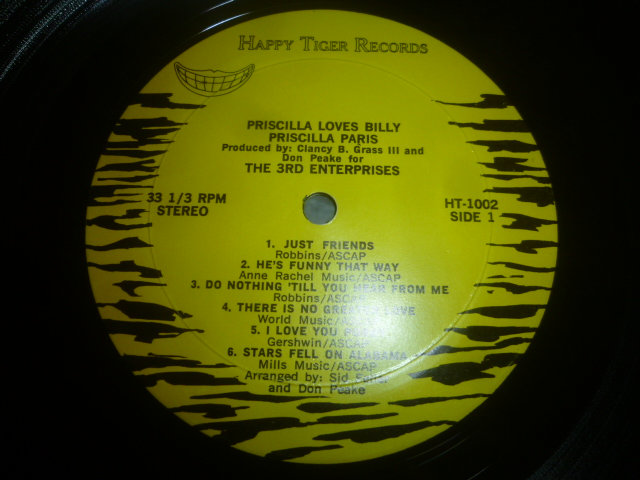 画像: PRISCILLA PARIS/PRISCILLA LOVES BILLY