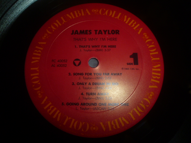 画像: JAMES TAYLOR/THAT'S WHY I'M HERE