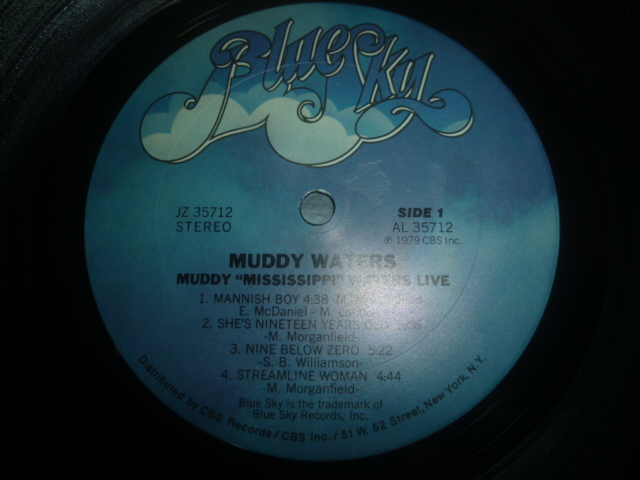 画像: MUDDY WATERS/MUDDY "MISSISSIPPI" WATERS LIVE