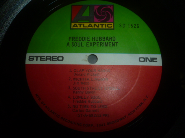 画像: FREDDIE HUBBARD/A SOUL EXPERIMENT