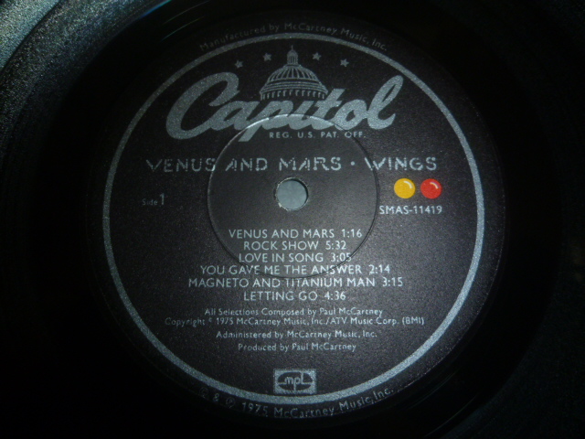 画像: WINGS/VENUS AND MARS