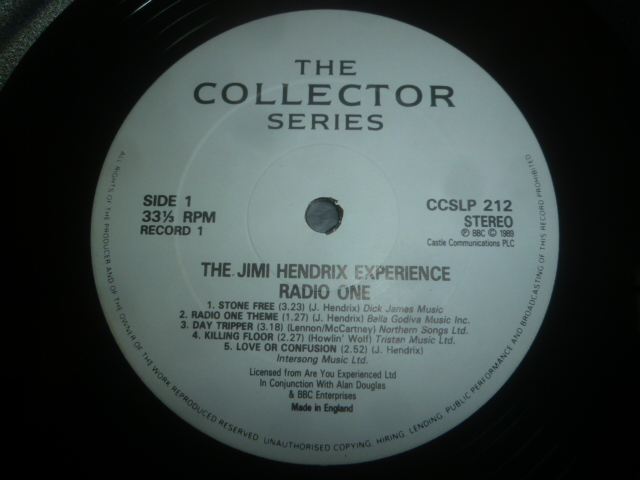 画像: JIMI HENDRIX EXPERIENCE/RADIO ONE