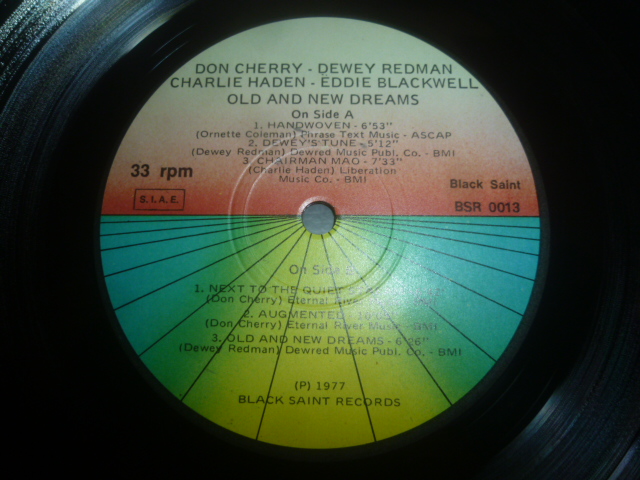 画像: DON CHERRY, DEWEY REDMAN, CHARLIE HADEN, EDDIE BLACKWELL/OLD AND NEW DREAMS
