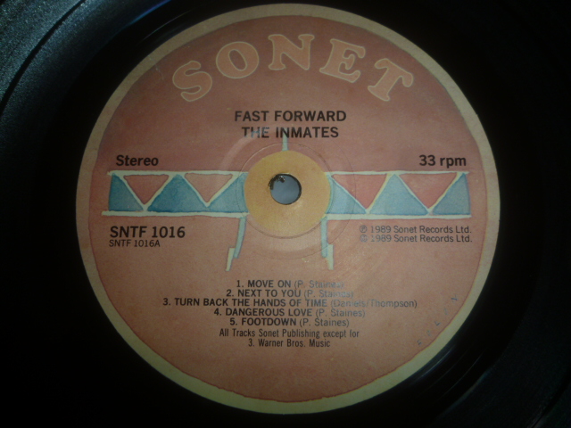 画像: INMATES/FAST FORWARD