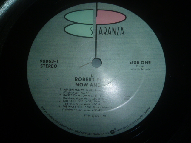 画像: ROBERT PLANT/NOW AND ZEN