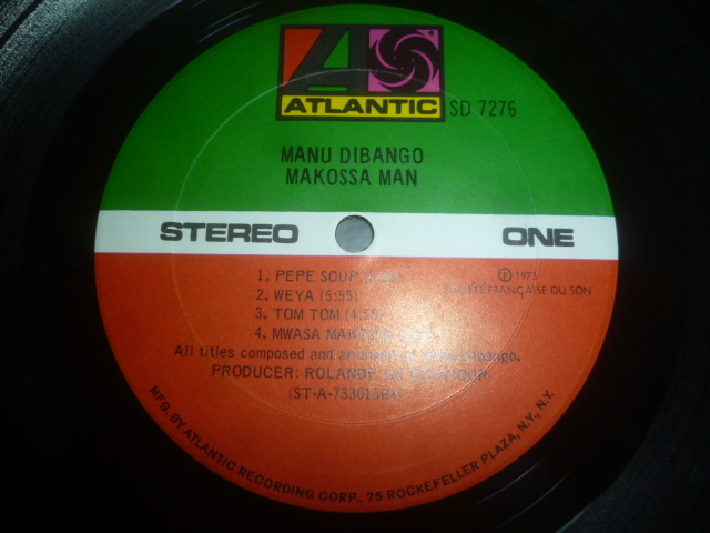 画像: MANU DIBANGO/MAKOSSA MAN