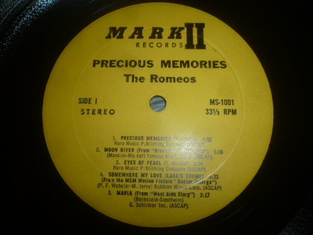 画像: ROMEOS/PRECIOUS MEMORIES