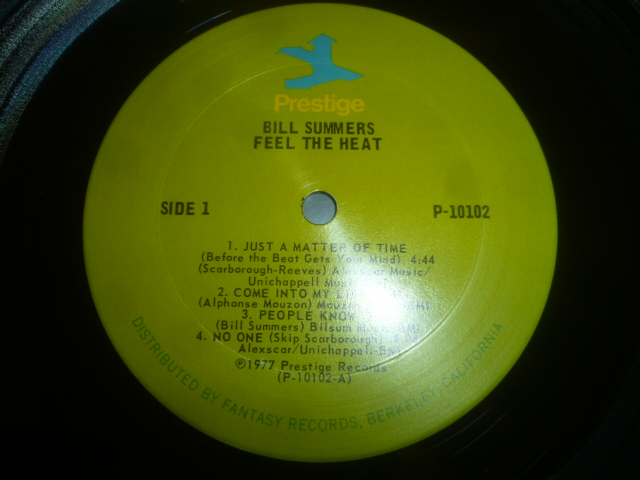 画像: BILL SUMMERS/FEEL THE HEAT
