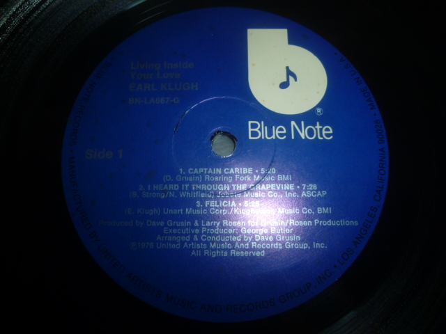 画像: EARL KLUGH/LIVING INSIDE YOUR LOVE