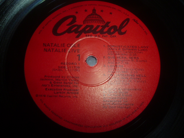 画像: NATALIE COLE/NATALIE LIVE
