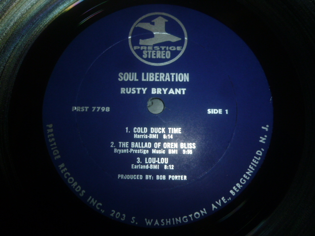 画像: RUSTY BRYANT/SOUL LIBERATION