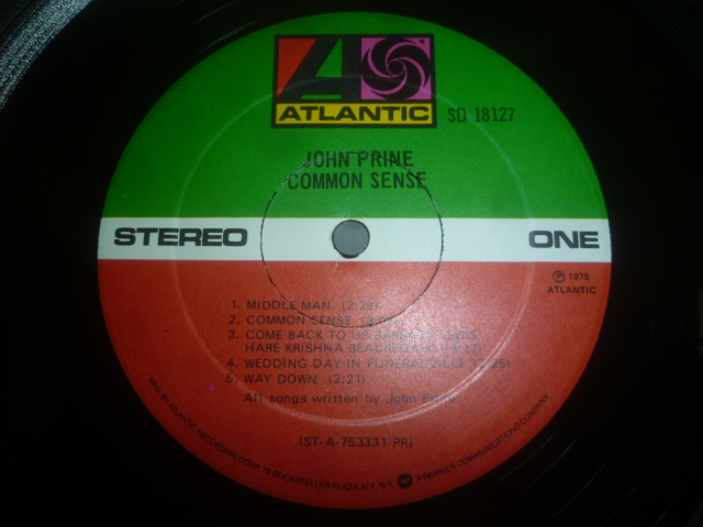 画像: JOHN PRINE/COMMON SENSE