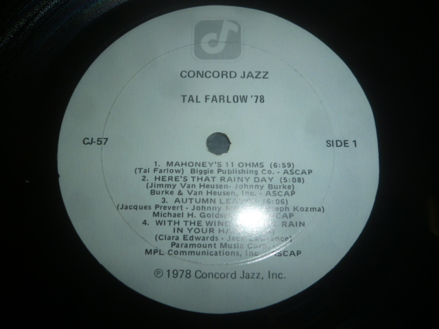 画像: TAL FARLOW/'78