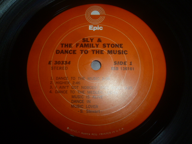 画像: SLY & THE FAMILY STONE/DANCE TO THE MUSIC