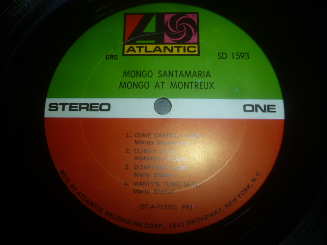 画像: MONGO SANTAMARIA/MONGO AT MONTREUX