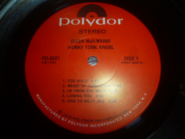 画像: ELLEN McILWAINE/HONKY TONK ANGEL