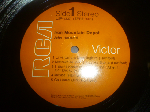 画像: JOHN HARTFORD/IRON MOUNTAIN DEPOT