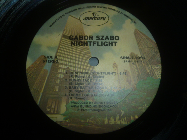 画像: GABOR SZABO/NIGHTFLIGHT