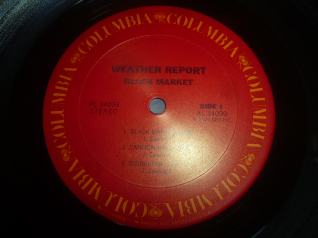 画像: WEATHER REPORT/BLACK MARKET