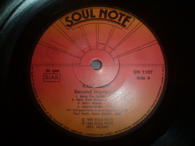 画像: PAUL NASH/SECOND IMPRESSION