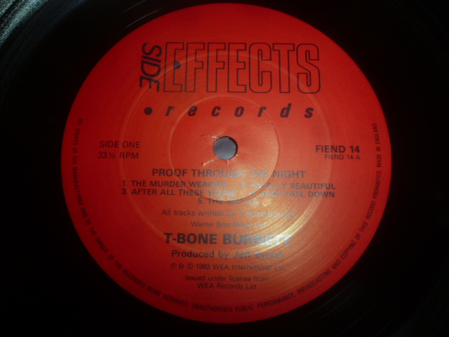 画像: T-BONE BURNETT/PROOF THROUGH THE NIGHT