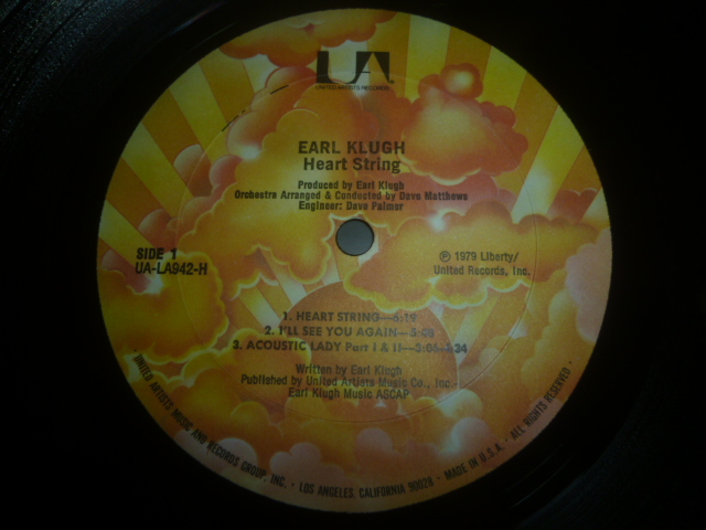 画像: EARL KLUGH/HEART STRING