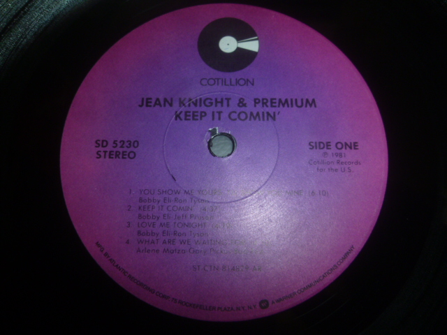 画像: JEAN KNIGHT & PREMIUM/KEEP IT COMIN'