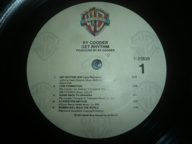 画像: RY COODER/GET RHYTHM