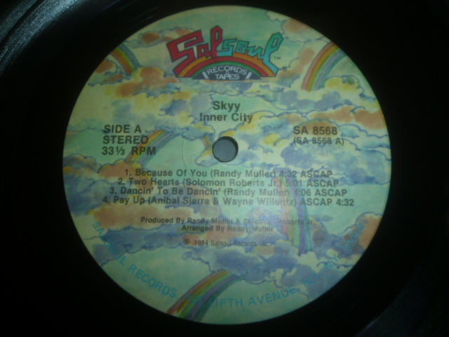 画像: SKYY/INNER CITY