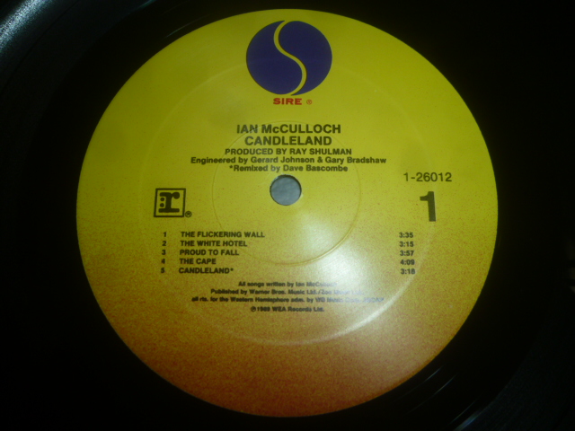 画像: IAN McCULLOCH/CANDLELAND