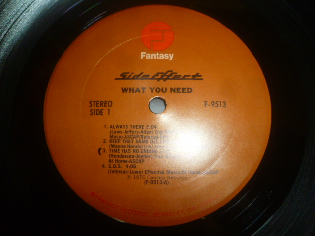 画像: SIDE EFFECT/WHAT YOU NEED