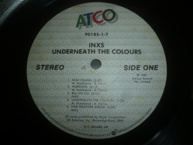 画像: INXS/UNDERNEATH THE COLOURS
