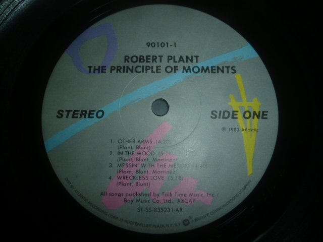 画像: ROBERT PLANT/THE PRINCIPLE OF MOMENTS