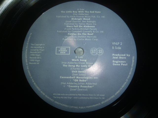 画像: CANNONBALL ADDERLEY/RADIO NIGHTS